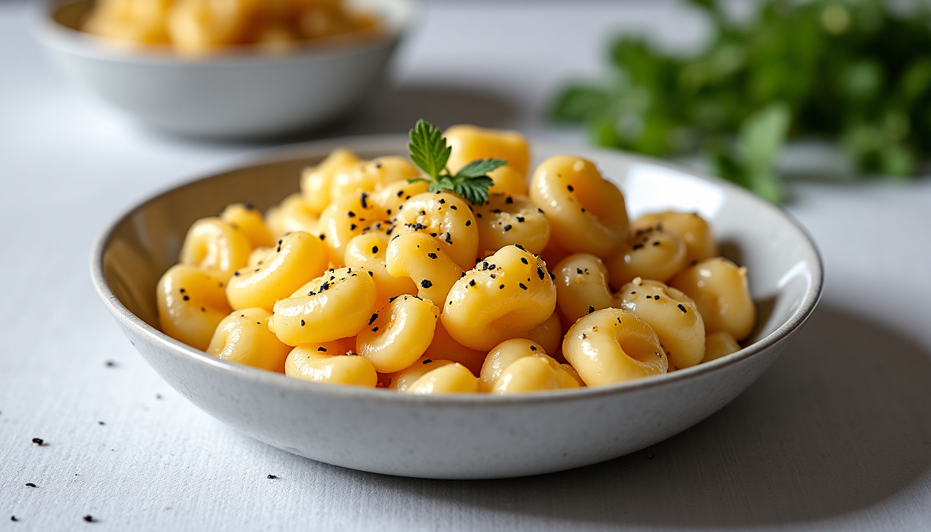 Gnocchis à la romaine cuits et gratinés dans un plat