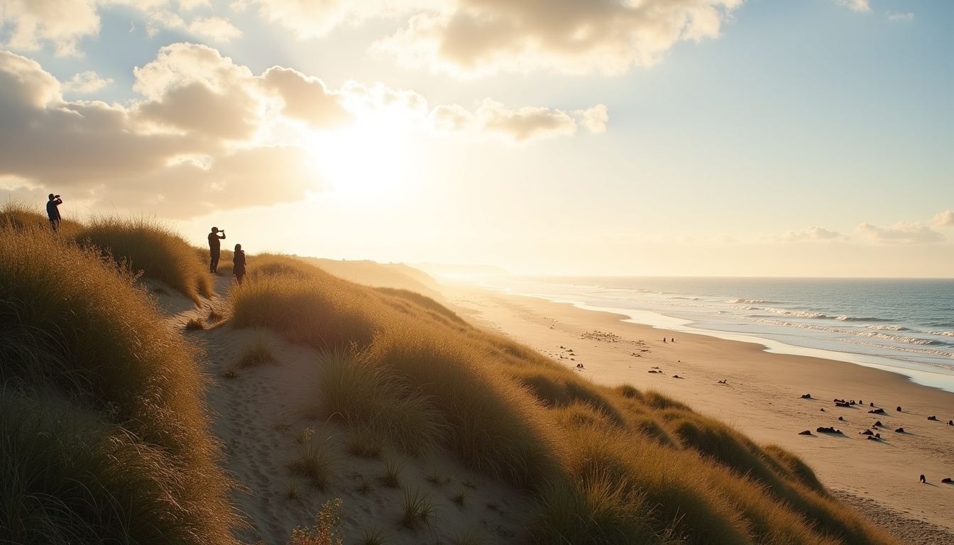 Vue panoramique du point d