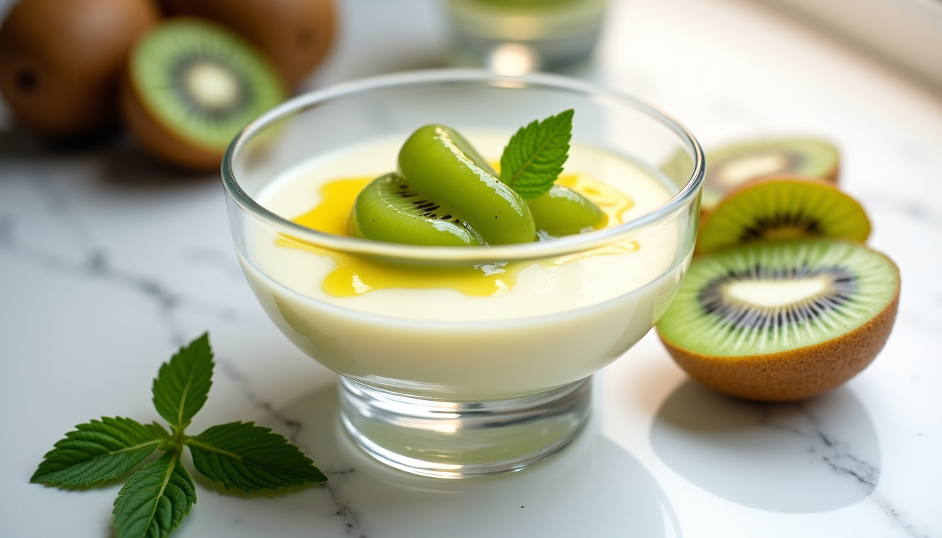 Comment réussir une panna cotta au kiwi en 2026 ?