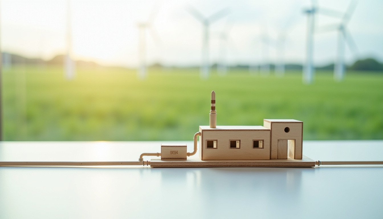 Site d'injection de biométhane dans le réseau GRDF