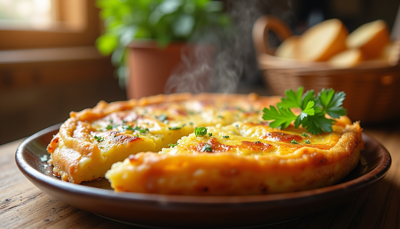 La tortilla à l'espagnole comme en 2026