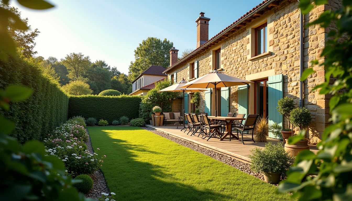 Maison avec jardin entretenu et terrasse aménagée à Villeneuve-de-Berg