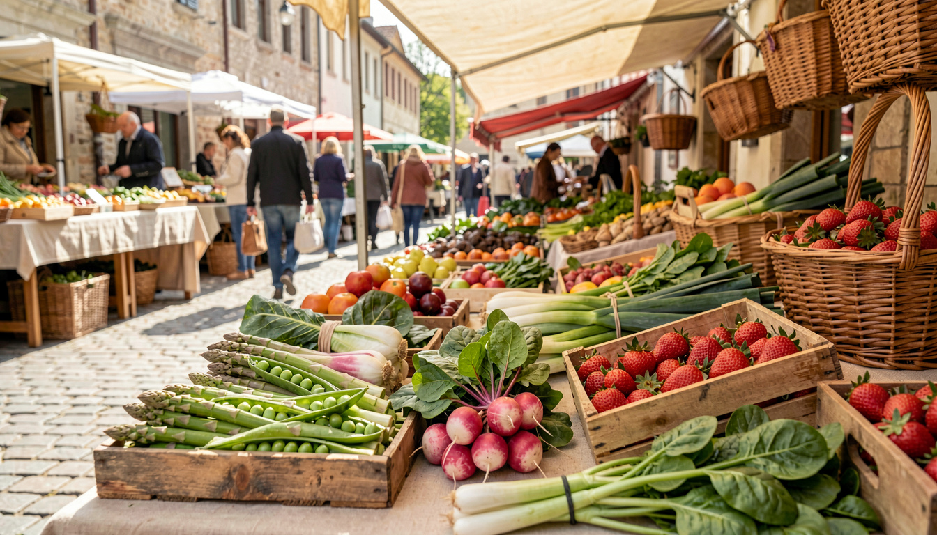 Découvrez les fruits et légumes de saison en avril 2026